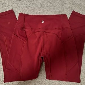 Lululemon All the Right Places Crop size 6